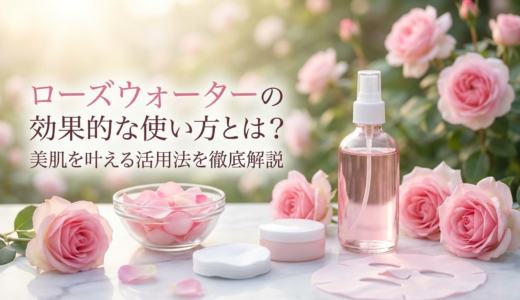 ローズウォーターの効果的な使い方とは？美肌を叶える活用法を徹底解説